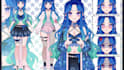 esign a custom 2d vtuber model and anime streaming avatar