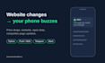 build a bot that alerts your phone when a website changes