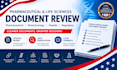 review life sciences, licensing agreements, pharmaceutical, regulatory documents