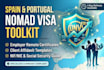 create your spain or portugal digital nomad visa document toolkit