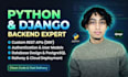 develop custom django rest API endpoints and backend features