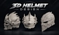 sculpt 3d helmets, cosplay helmets and printable helmet models