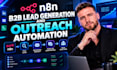 build n8n b2b lead generation and outreach automation