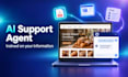 build an ai support agent trained on your information