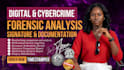 do forensic document analysis, handwriting and signature comparison with report