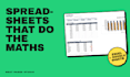 create a custom excel or google sheets tracker, budget or dashboard