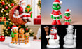 sculpt 3d printable christmas figurines and custom character models
