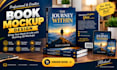 create stunning ebook, paperback and hardcover book mockups
