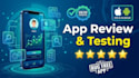 do mobile app review, UI UX audit, and usability testing