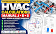 do hvac calculations, manual jds, duct design and permit drawings