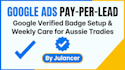 set up google verified pay per lead ads for aussie small businesses