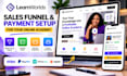 build a complete learnworlds academy with courses and memberships