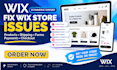 fix wix ecommerce store product shipping and checkout issues