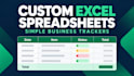 create a custom excel spreadsheet for your small business