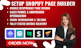 set up shopify page builder pagefly gempages shogun ecomposer omnise pagepilot