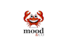 design crab mascot bio hacking beverage company logo