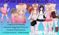 create and rig anime  live2d vtuber model anime nsfw vtuber   with props assets
