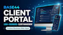 build a base44 client portal with login and dashboard