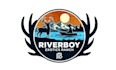design vibrant river boy exotics ranch logo