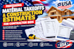 create material takeoffs and construction estimates for contractor bids