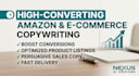 write high converting amazon product listings and sales copy