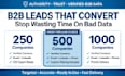 do b2b company research and linkedin prospect list