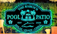 design trendy pool and spa service logo