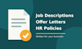 write HR documents for your business
