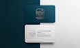 create minimalist business card