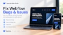 fix webflow bugs and responsive issues