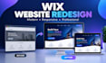 create wix website design wix website redesign