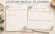 create custom digital planners, ebooks, workbooks