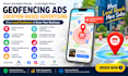 run geofencing ads location based advertising local customer acquisition