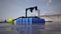 create 3d industrial machinery equipment animation video