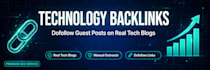 provide quality technology backlinks through guest posting