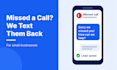 set up missed call text back automation for your small business