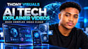 create ai tech promotional and explainer videos