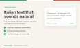proofread and edit your italian text as a native speaker