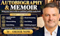 professionally ghostwrite your memoir, autobiography, and biography