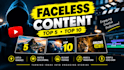 create engaging faceless top 5 and top 10 countdown content
