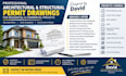 draw engineer permit drawing house plan basement permit architectural blueprint
