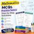 create math mcqs, practice tests and step by step solutions