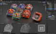 design custom artisan keycaps 3d printable stl models for mechanical keyboards