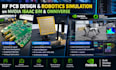 build program rf pcb, robotics simulation on nvidia isaac sim, nvidia omniverse
