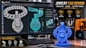 do 3d jewelry cad modeling for custom pendant and rings design
