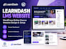 create learndash lms website, lms course content, learndash online course setup