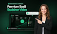 create a saas explainer video or saas product demo with UI animation