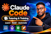 be your claude code tutor, claude training, claude ai expert for vibe coding ai