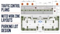do mutcd traffic control plan for road condition, parking lot design