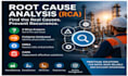 perform root cause analysis using 5 whys, fishbone and fmea